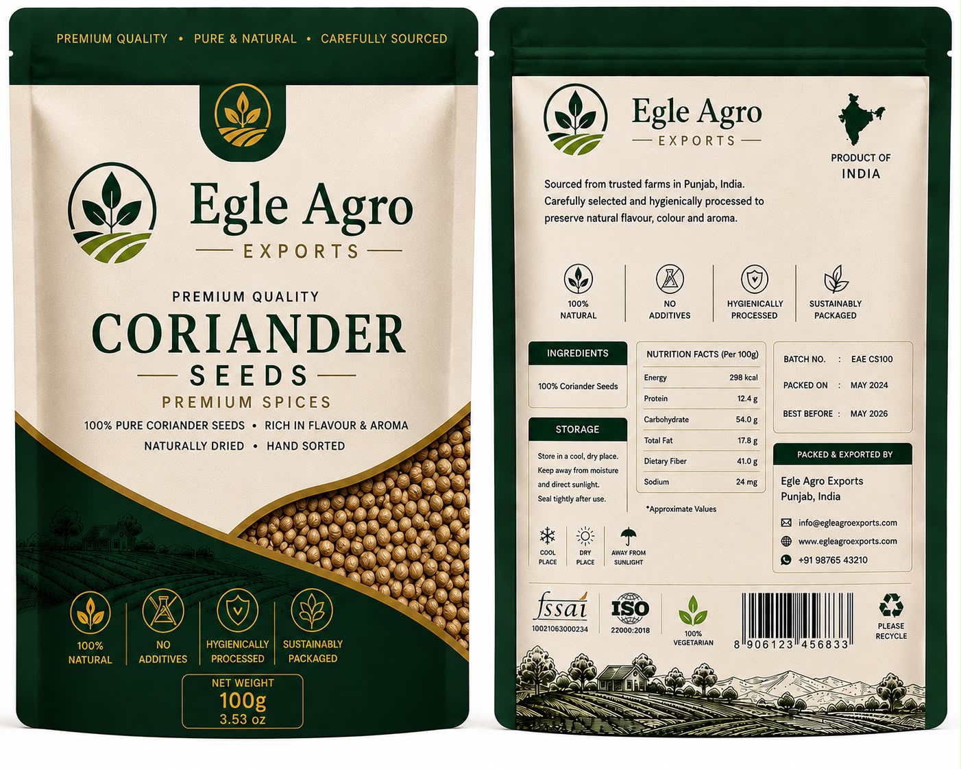 Coriander Seeds